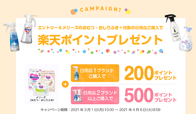 追記 楽天マラソン 時からメリーズ パンパース15 オフクーポン Deal 30 バック お気に入り登録で10ポイントも